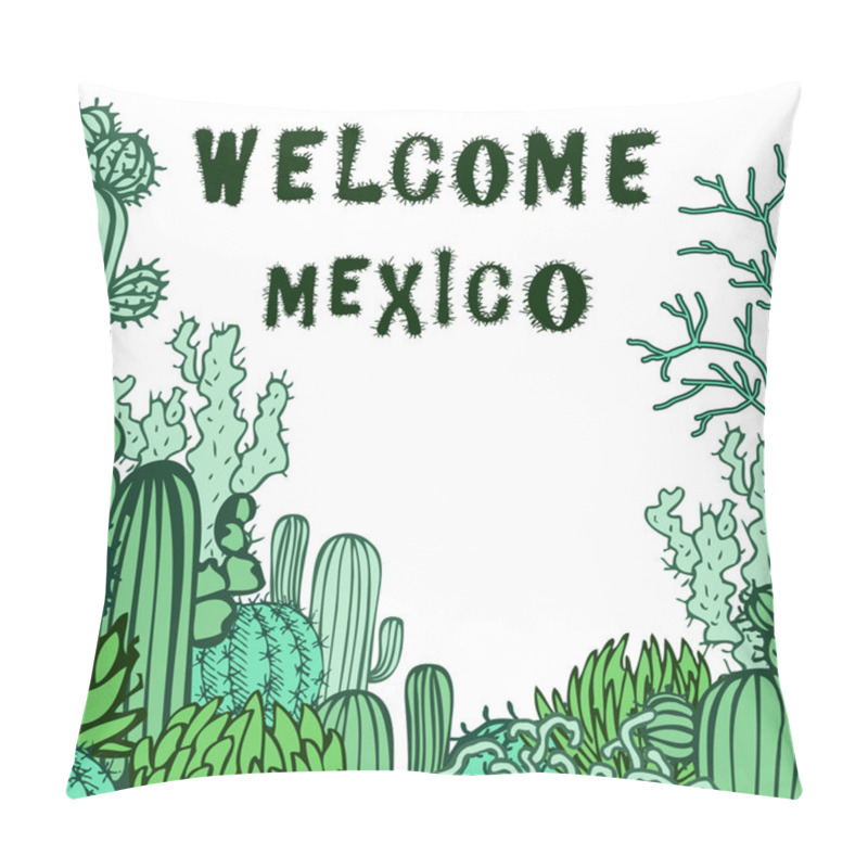 Personality  Travel Mexico Pillow Covers