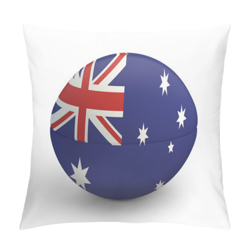 Personality  Rugby Ball On White Pillow Covers