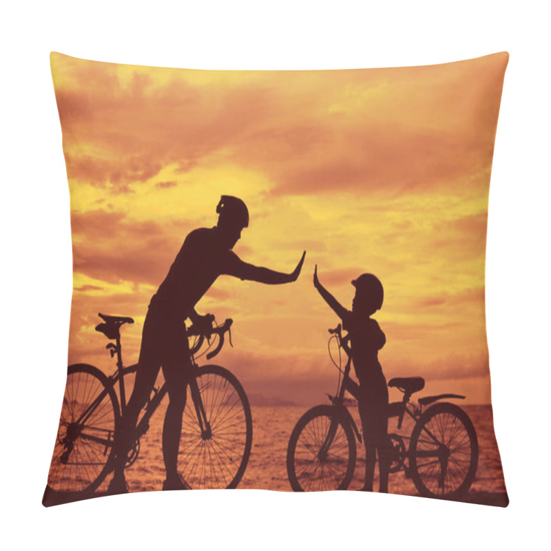 Personality  Biker Family Pillow Covers