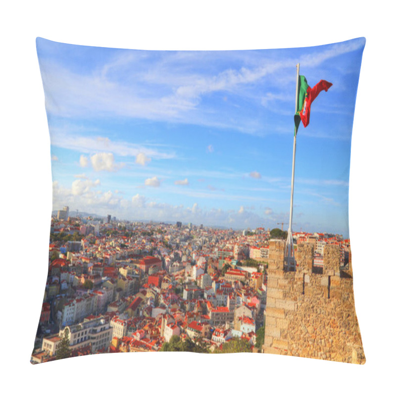 Personality  Lisbon, Saint George Castle (Sao Jorge) Lookout Pillow Covers