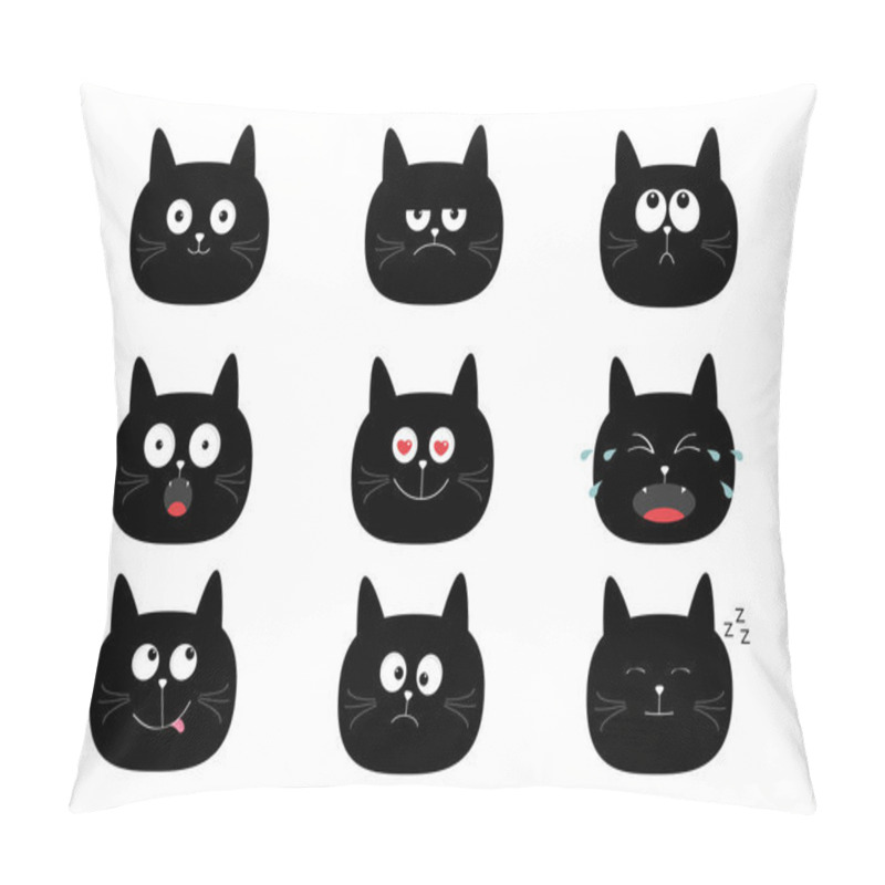 Personality  Cute Cat Set Pillow Covers