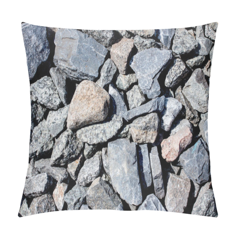 Personality  Stone Gravel Background Pillow Covers