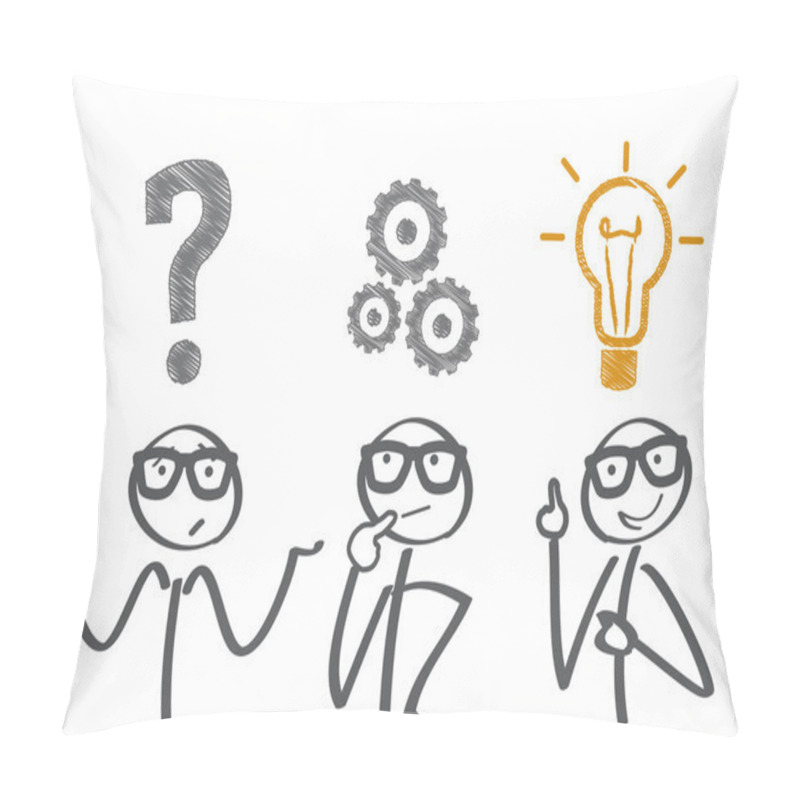 Personality  Problem-solving And Implementation Pillow Covers