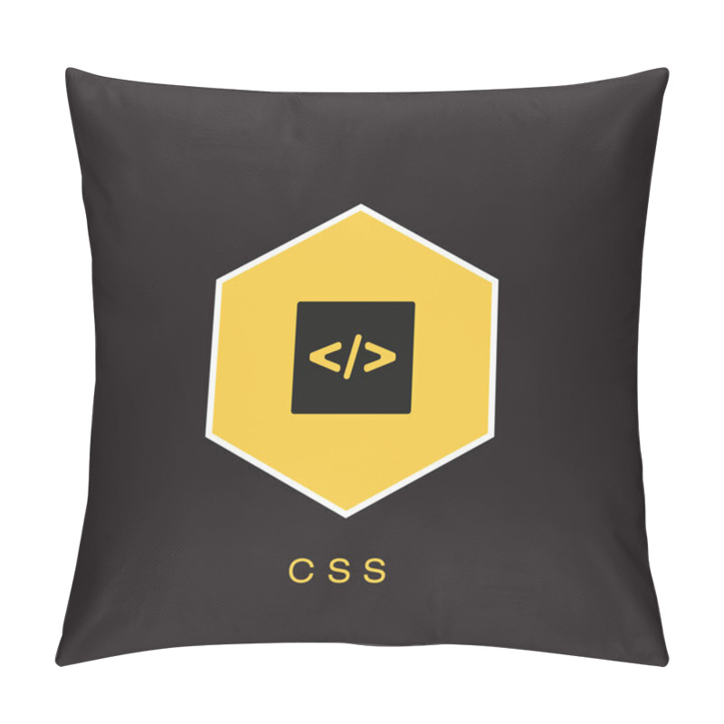 Personality  CSS Icon. Vector Illustration  Pillow Covers