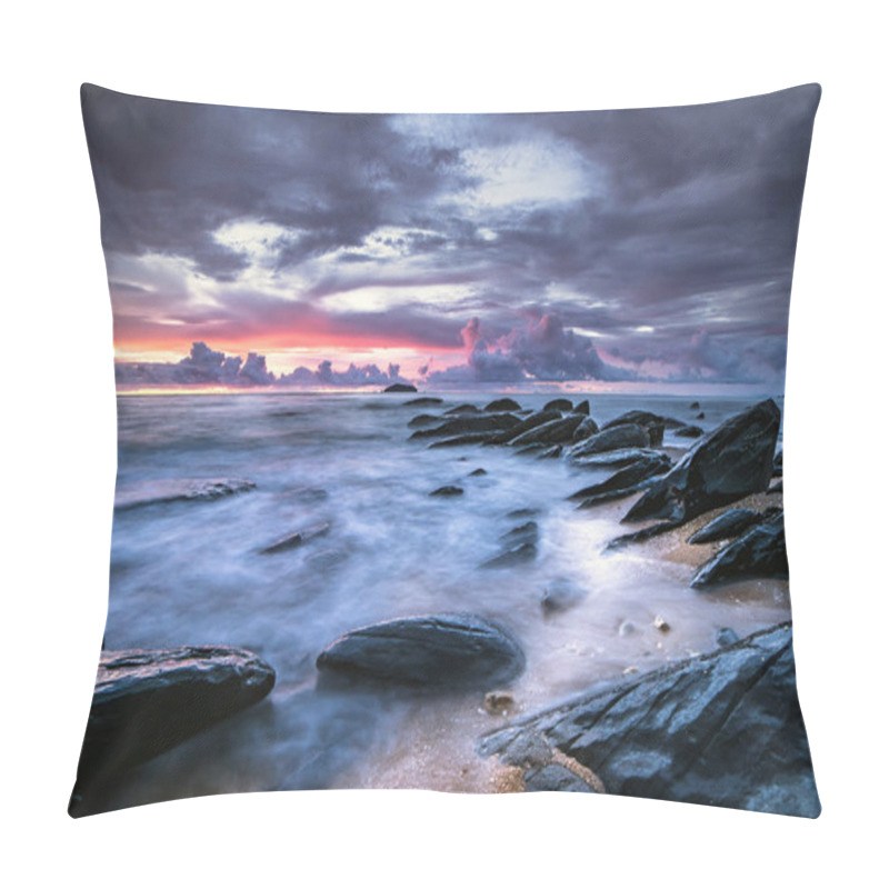 Personality  Rock Beach Phuket Thailand Pillow Covers