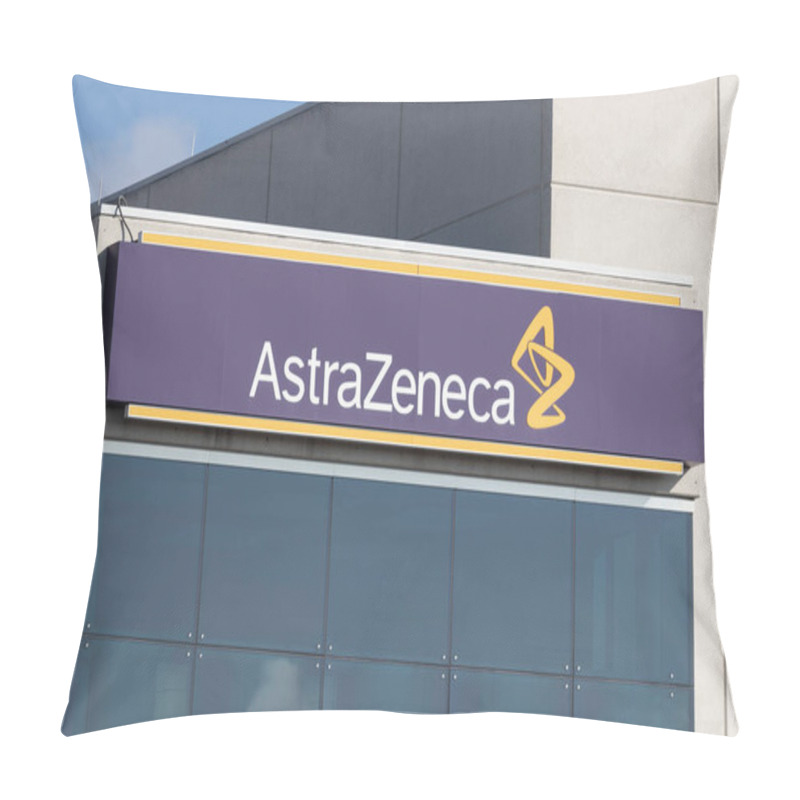 Personality  West Chester - Circa November 2020: AstraZeneca Plant. AstraZeneca Has Been Working On A Vaccine For The Coronavirus, COVID And COVID-19. Pillow Covers