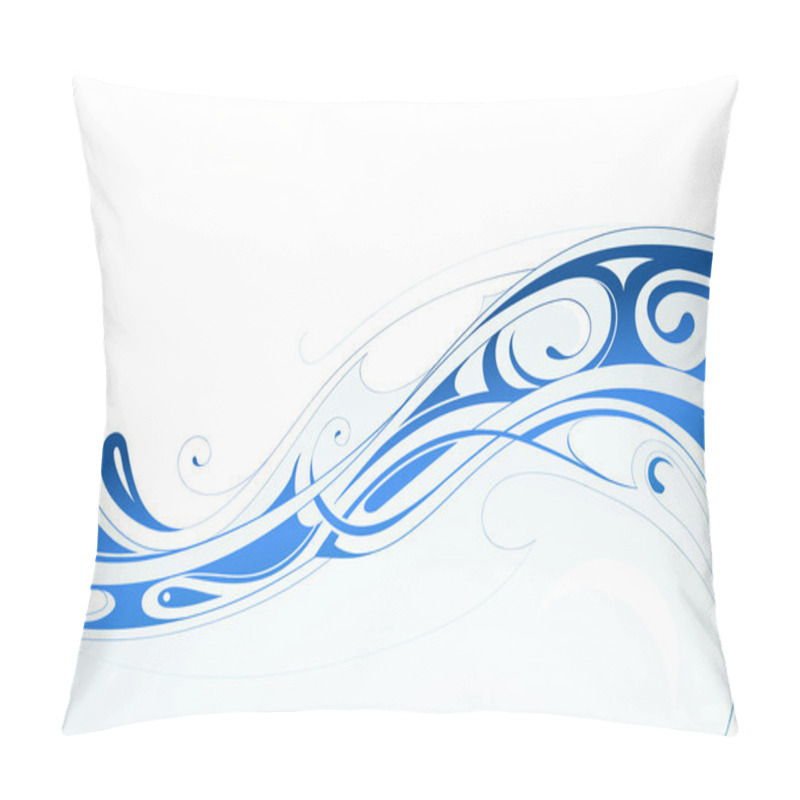 Personality  Water Wave Pillow Covers