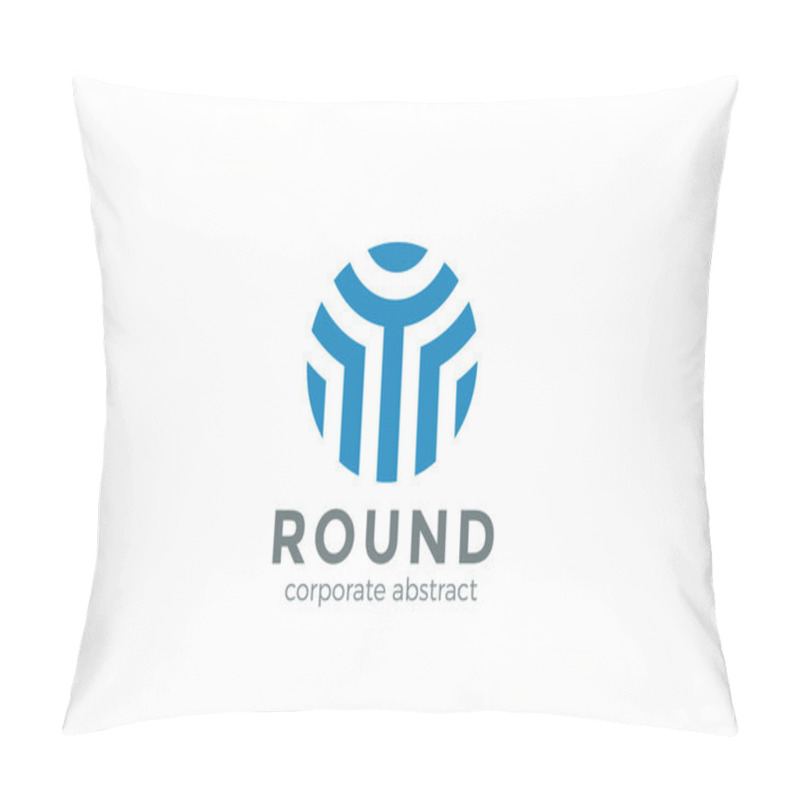 Personality  Logo Circle Abstract Shape Pillow Covers