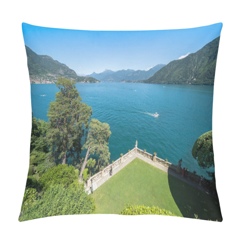 Personality  Scenic View Of World Famous Lake Como, Italy Pillow Covers