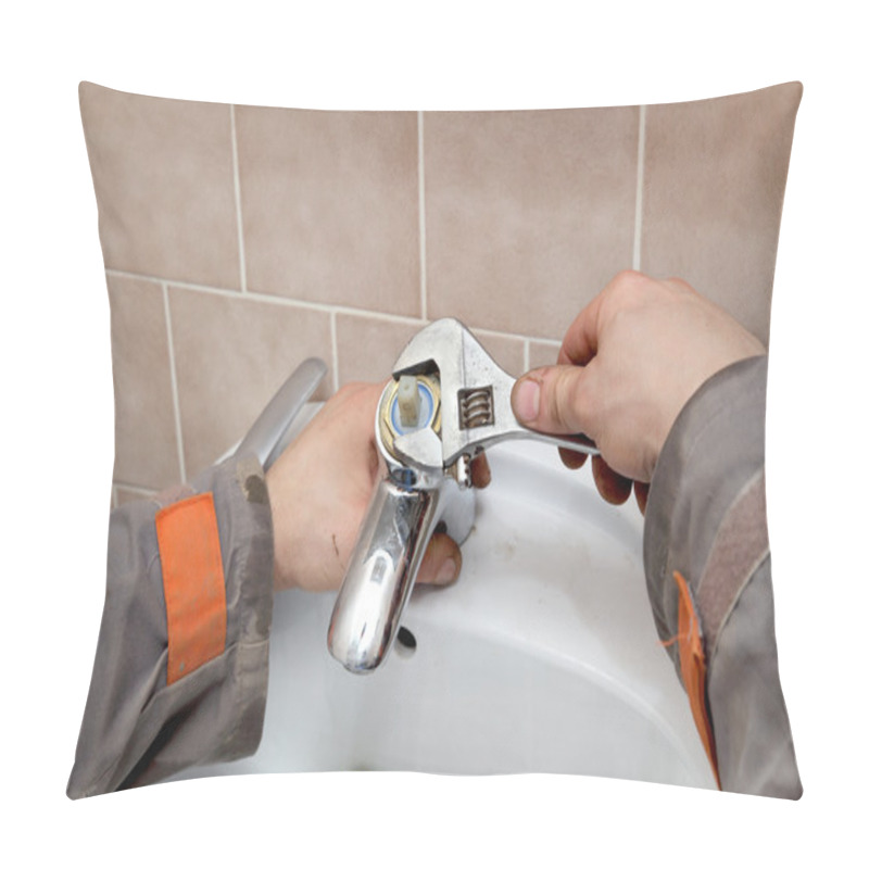 Personality  Plumber Pillow Covers