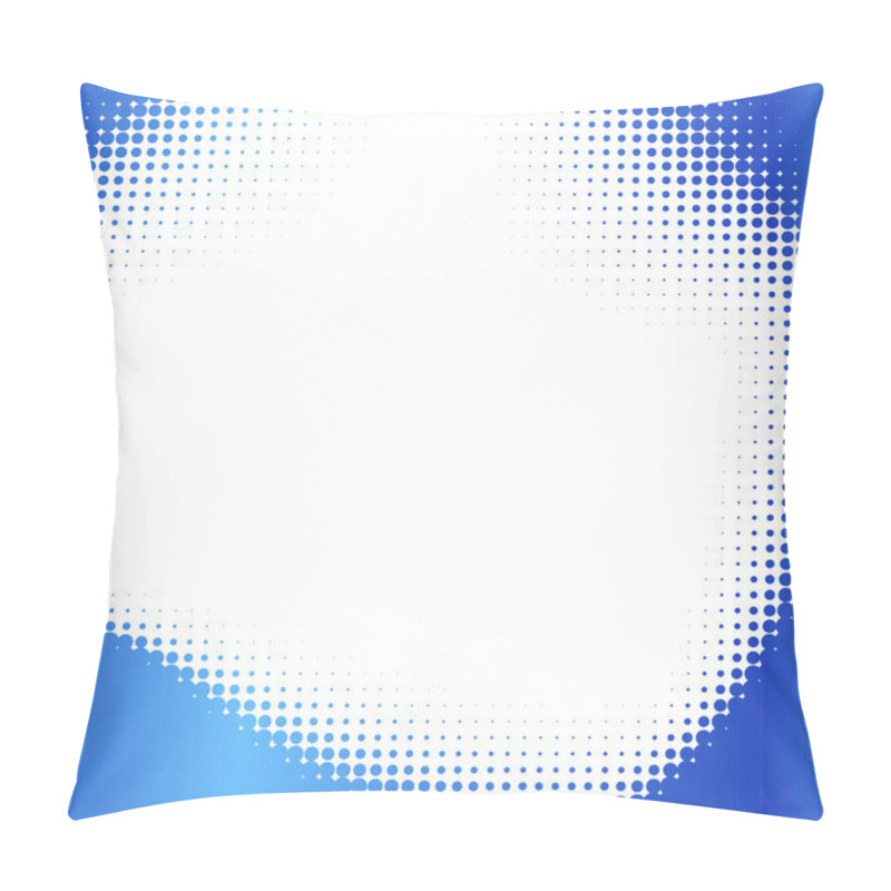 Personality  Abstract Halftone Frame. Pillow Covers