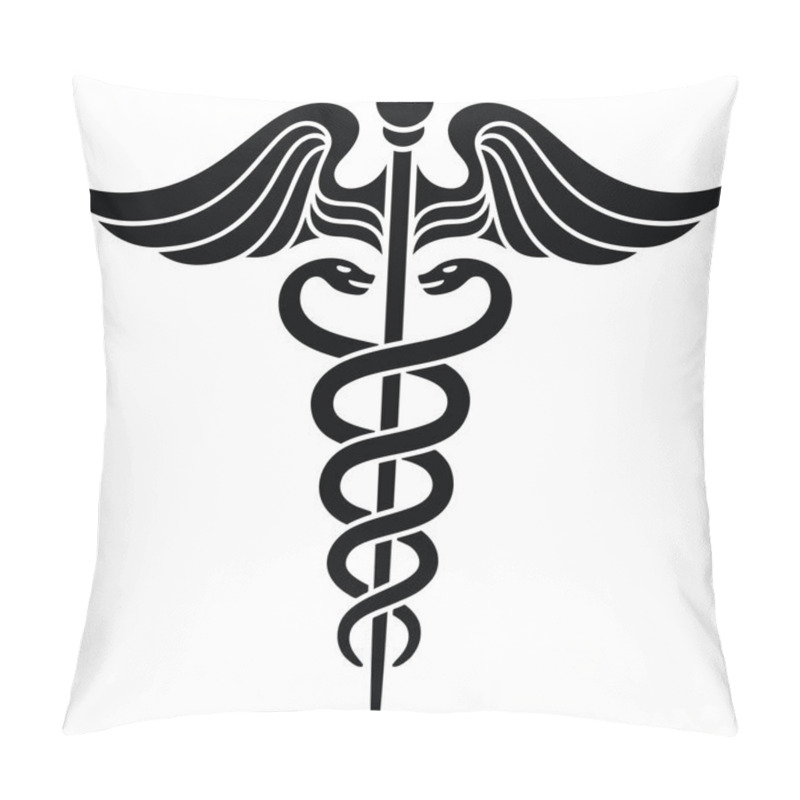 Personality  Caduceus Symbol Pillow Covers