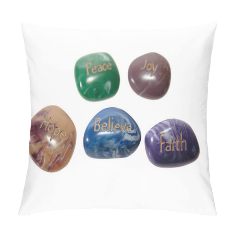 Personality  Piece Joy Hope Stones Pillow Covers