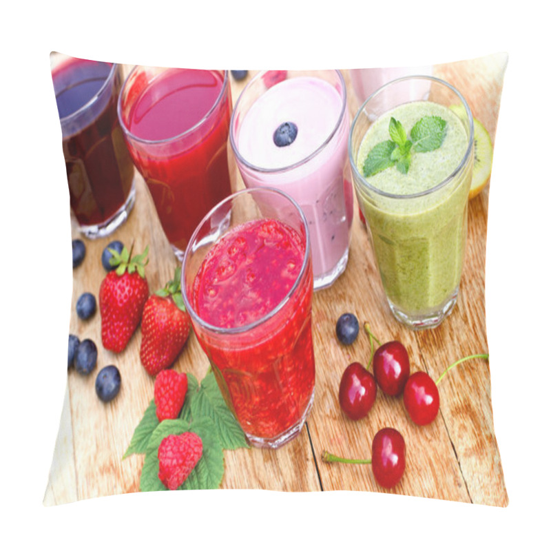 Personality  Healthy Organic Drinks Pillow Covers