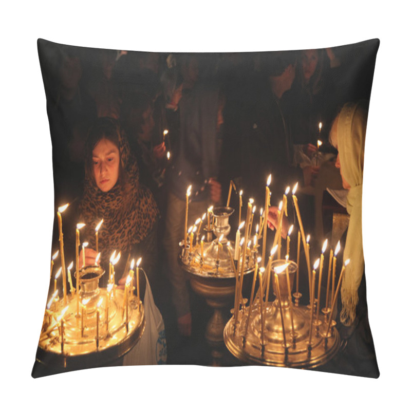 Personality  Orthodox Easter In Prague Pillow Covers