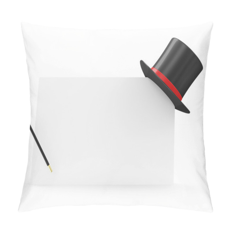 Personality  Magic Hat And Magician Wand Pillow Covers