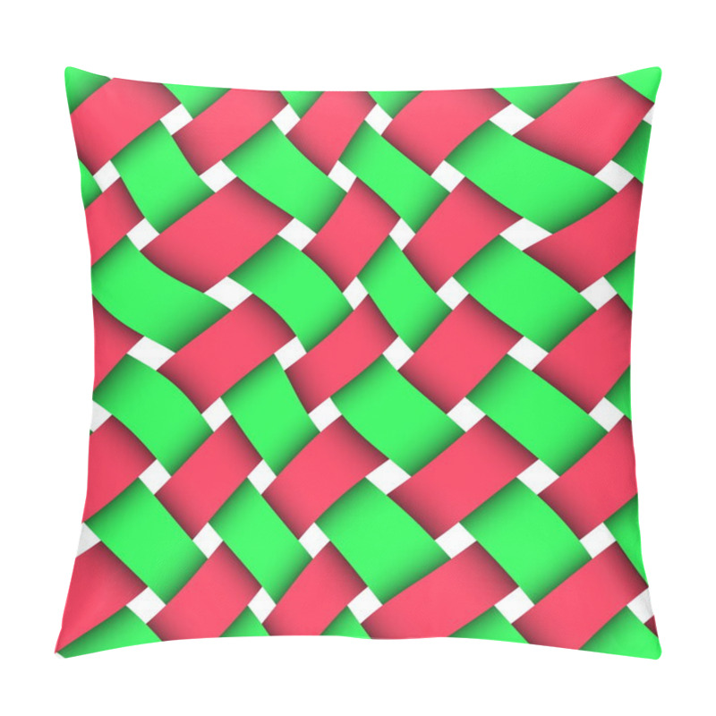 Personality  Wicker Seamless Texture Pillow Covers