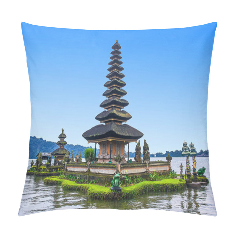 Personality  Pura Ulun Danu Beratan Temple On Bali Island, Indonesia Pillow Covers