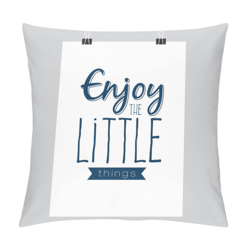 Personality  Motivational Quote Poster Pillow Covers