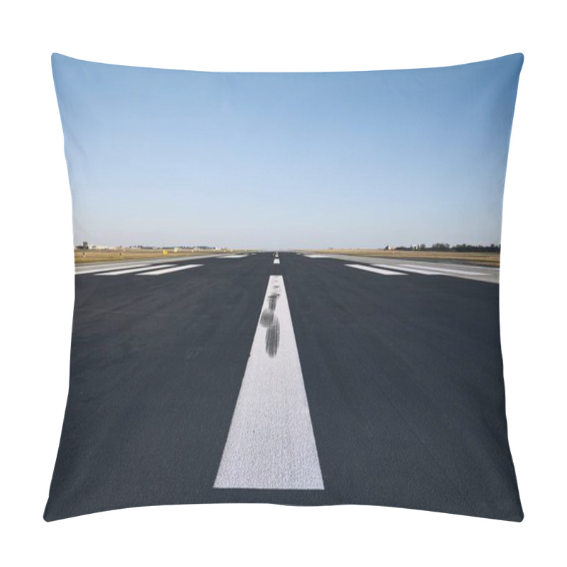 Personality  Surface Level Of Airport Runway Pillow Covers