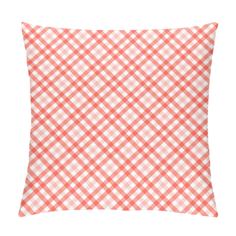 Personality  Checkered Table Cloth Background Pillow Covers