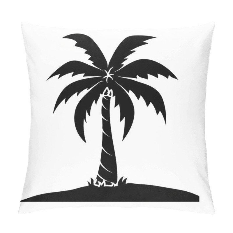 Personality  Palm Tree Silhouette Pillow Covers