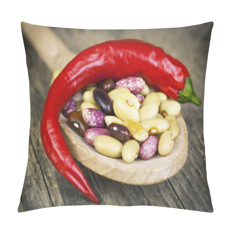 Personality  Variety Beans With Chili Pepper Pillow Covers