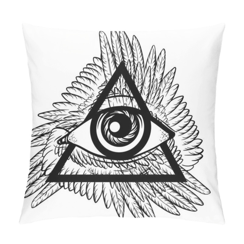 Personality  Vector Hand Drawn Illustration Pillow Covers