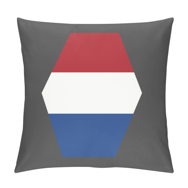 Personality  Netherlands Flag Sign, Netherlands Flag Vector Graphic, Netherlands Country Flag Is A Symbol Of Freedom, National Netherlands Flag, Vector Illustration Pillow Covers