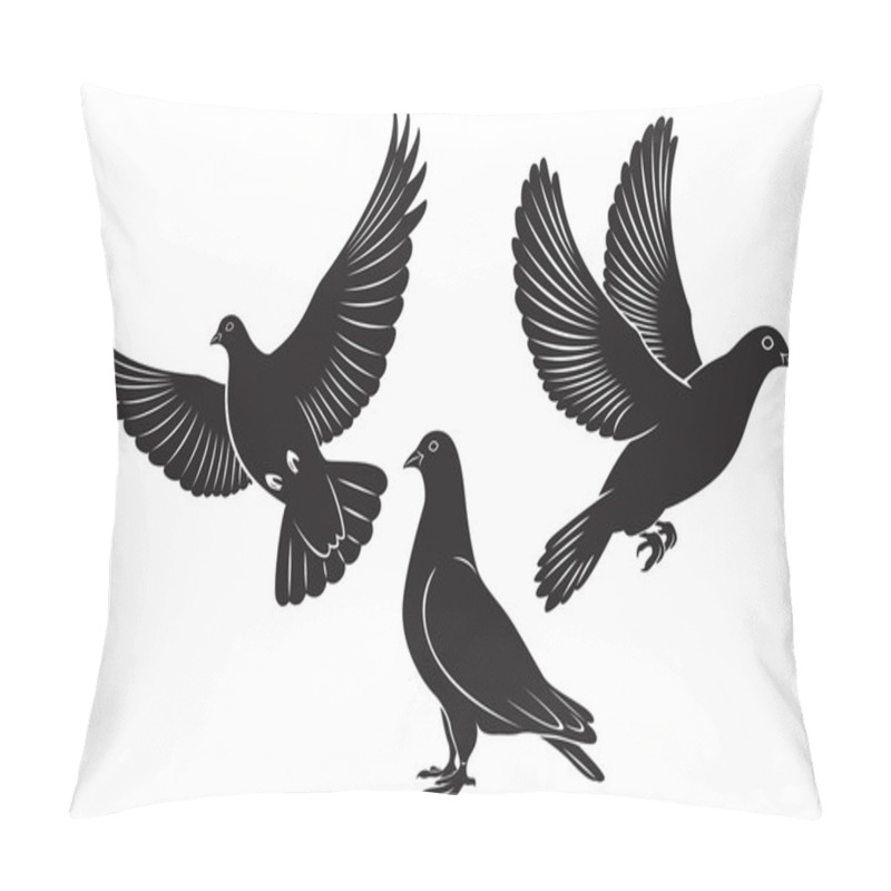 Personality  Dove Pillow Covers