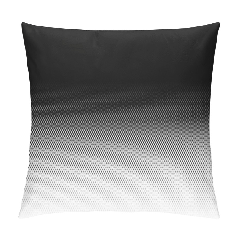 Personality  Wide Format And Rectangular,rectangle Horizontal,linear Halftone Vector Pattern,texture.Circles,dots,screen-tone Illustration. Freckle, Stipple-stippling, Speckles Illustration. Pointillist Vector Art Pillow Covers