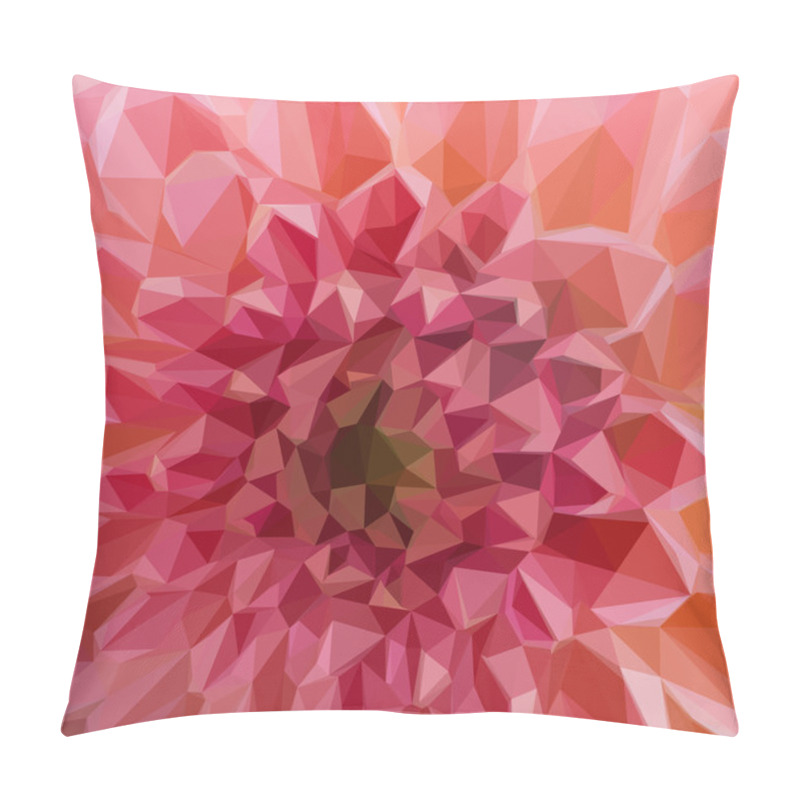 Personality  Dahlia Flower Background Pillow Covers