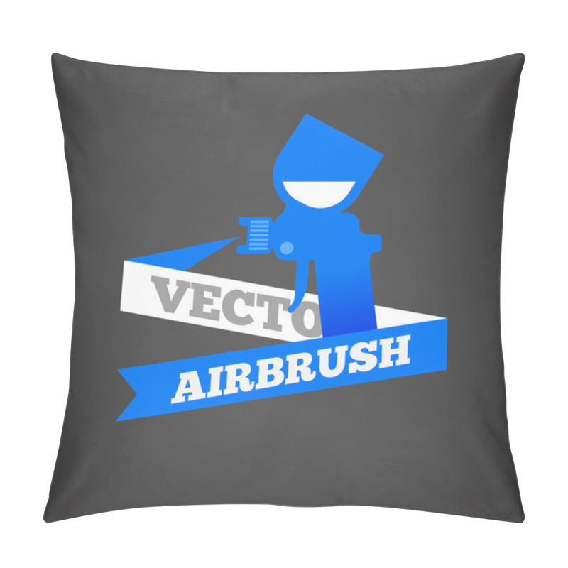 Personality  Airbrush Or Spray Gun Pillow Covers