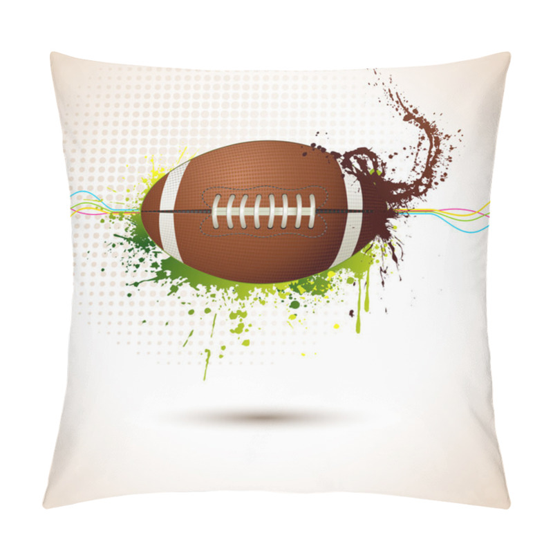 Personality  Rugby Ball Pillow Covers