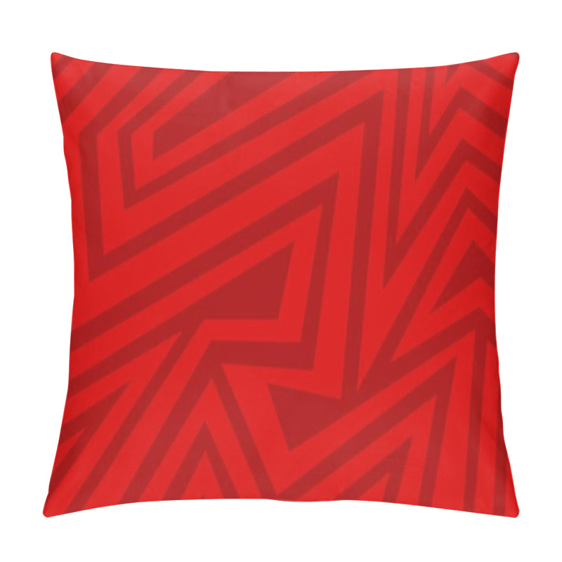 Personality  Minimalist Background With Abstract Geometric Lines Pattern Pillow Covers