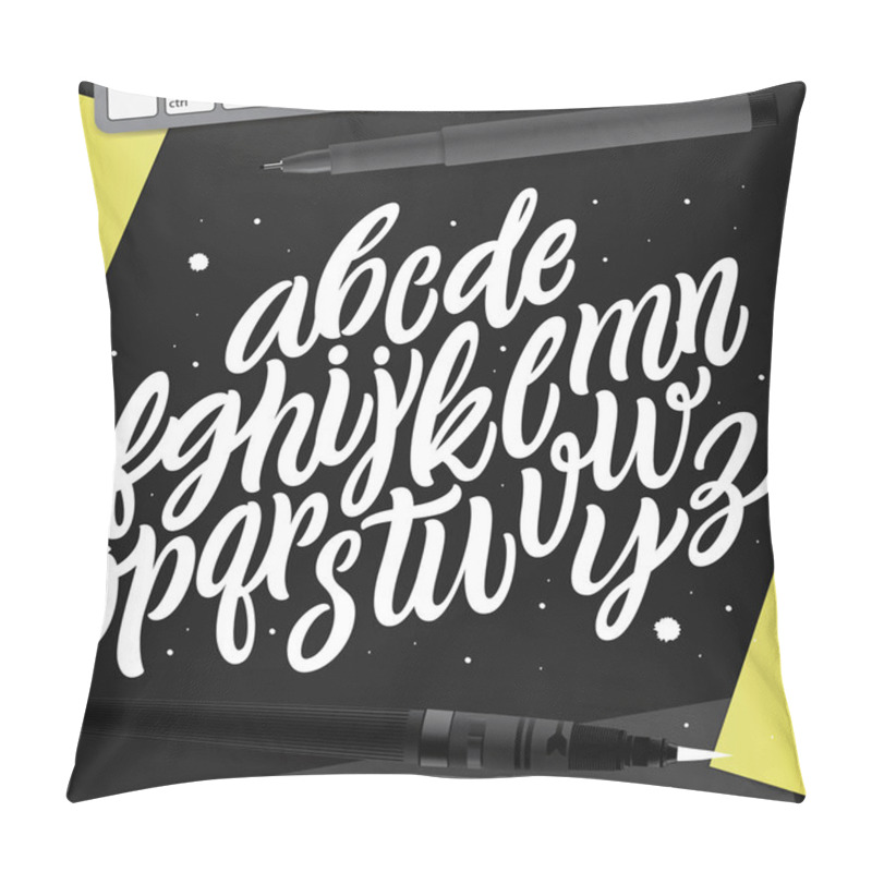 Personality  Hand Drawn ABC Set.  Pillow Covers