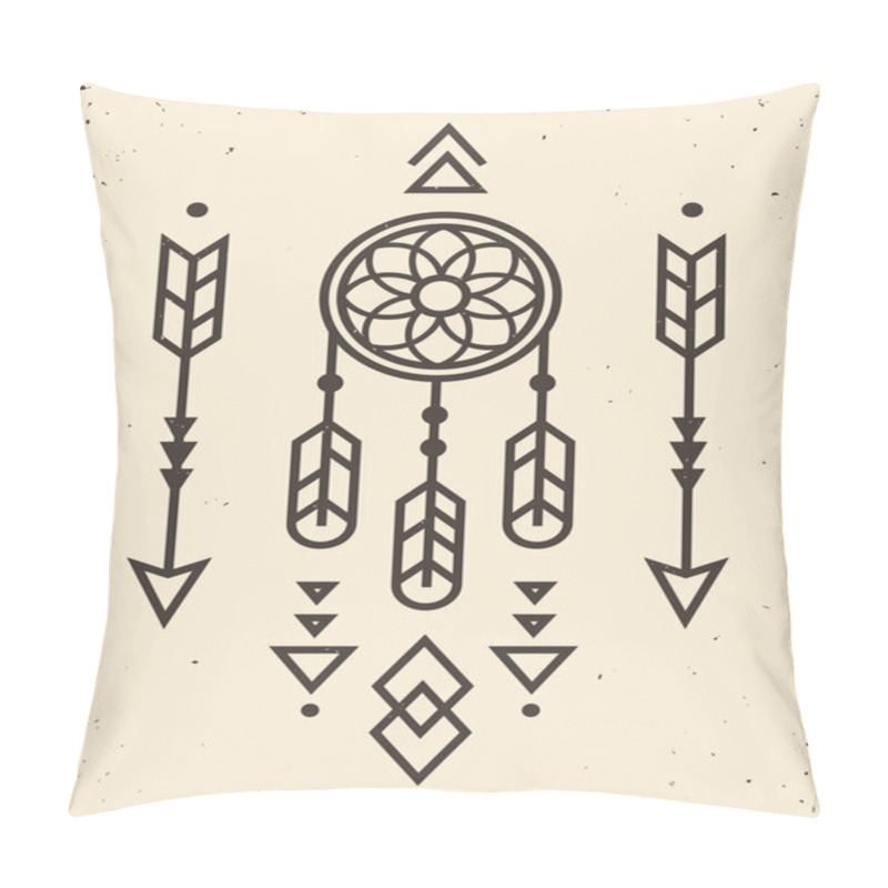 Personality  Native American Ornament Pillow Covers