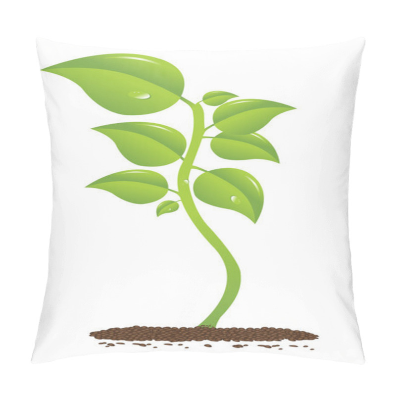 Personality  Growing Plant Pillow Covers