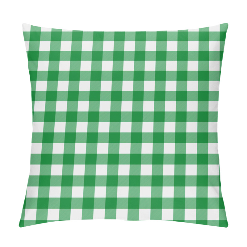 Personality  St. Patrick S Day Plaid Seamless Pattern. Green White Tartan Background. Saint Patricks Backdrop. Vector Template For Fabric, Textile, Wallpaper, Wrapping Paper, Etc Pillow Covers