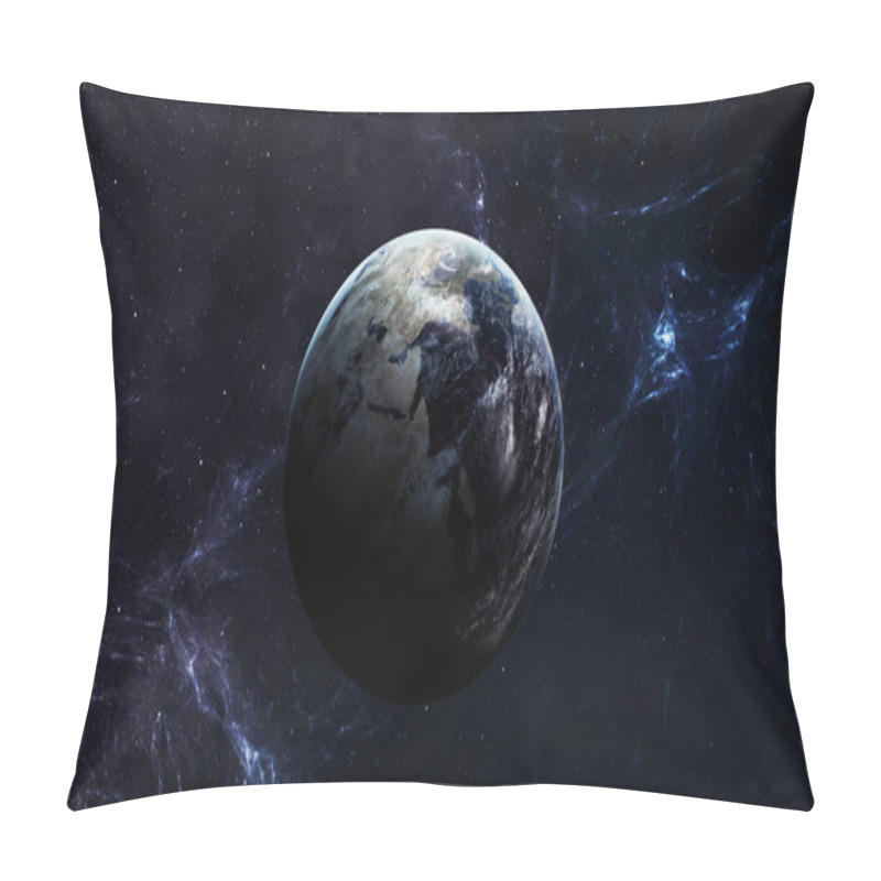 Personality  High Resolution Planet Earth View. The World Globe From Space In A Star Field Showing The Terrain And Clouds. Elements Of This Image Are Furnished By NASA Pillow Covers