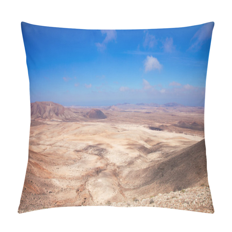 Personality  Northern Fuerteventura, View West From Montana Roja (Red Mountai Pillow Covers