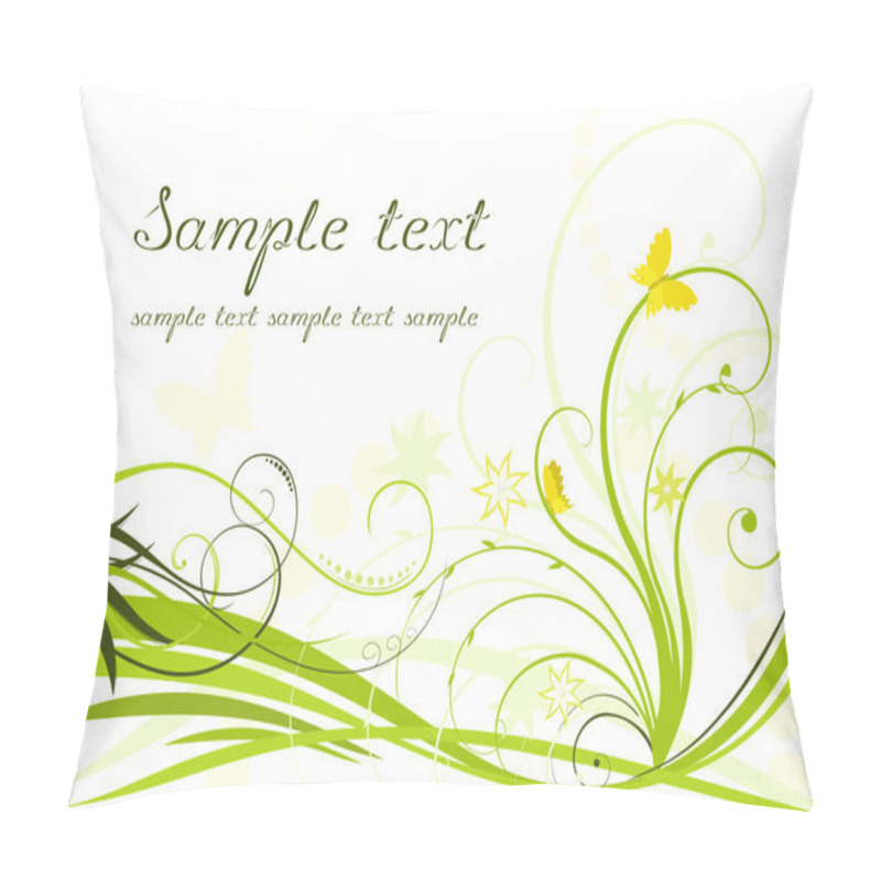 Personality  Floral Background Pillow Covers