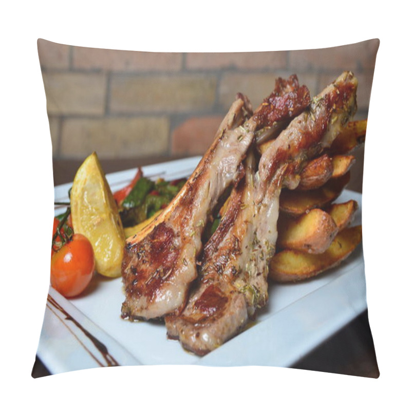 Personality  Appetizing Lamb Chops Pillow Covers