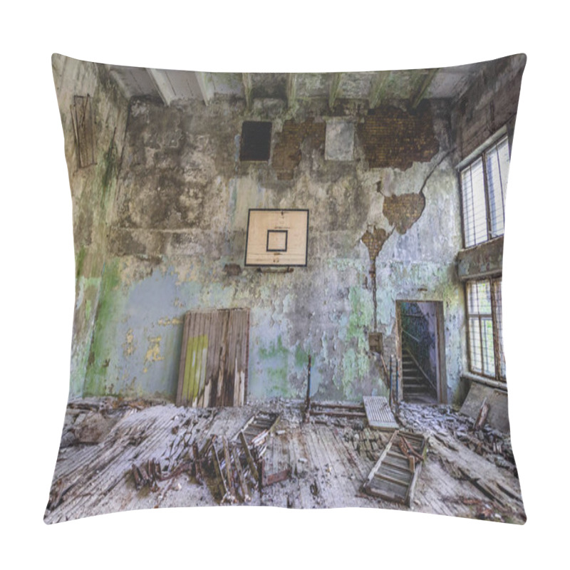 Personality  School In Chernobyl Zone Pillow Covers