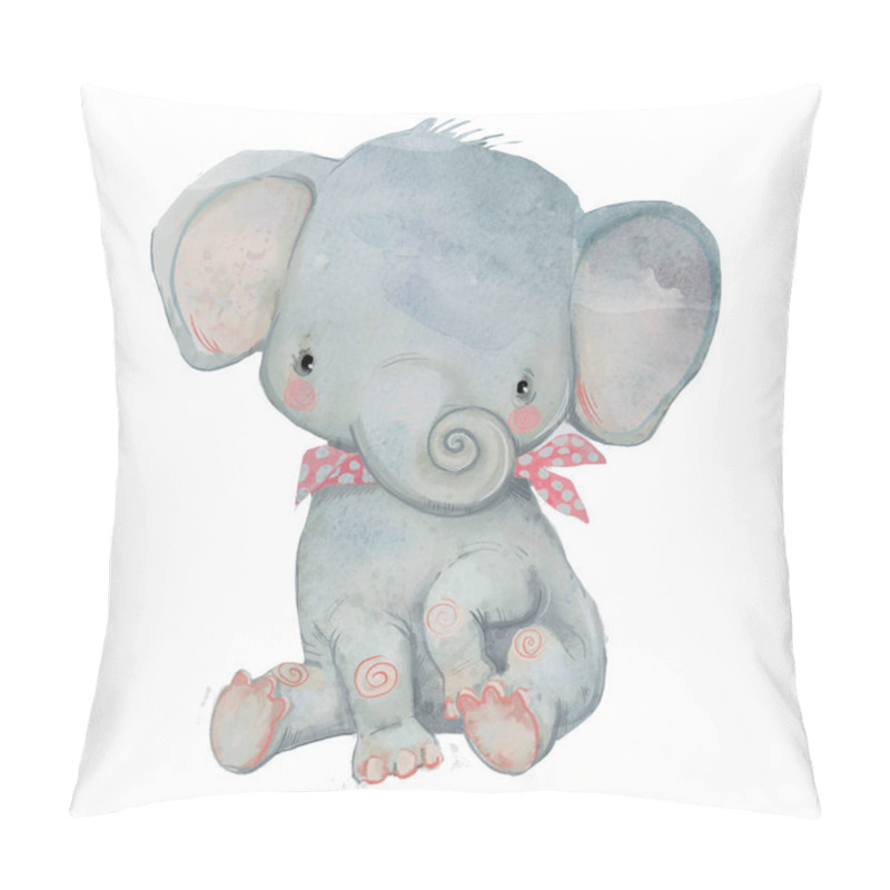 Personality  Little Pocket Elephant Pillow Covers