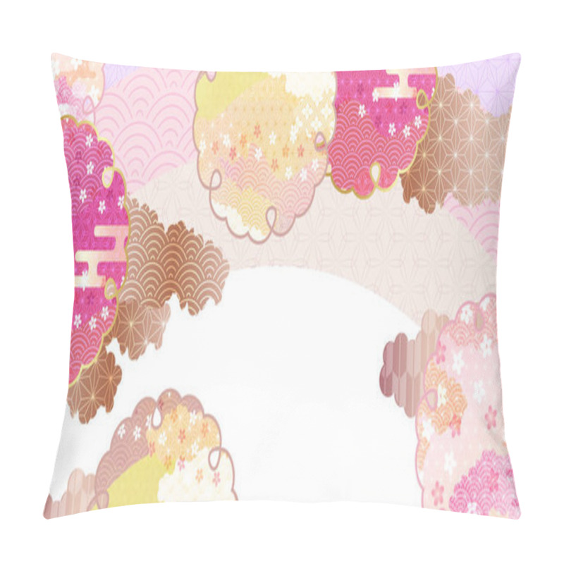 Personality  Cherry Blossoms Japanese Pattern Spring Background  Pillow Covers