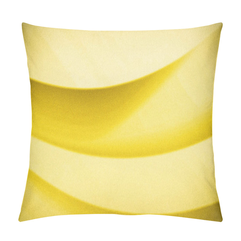 Personality  Vibrant Yellow Gradient With Soft, Curved Shapes And A Subtle Grainy Finish, Creating A Bright And Dynamic Background Ideal For Design Projects And Digital Media Pillow Covers