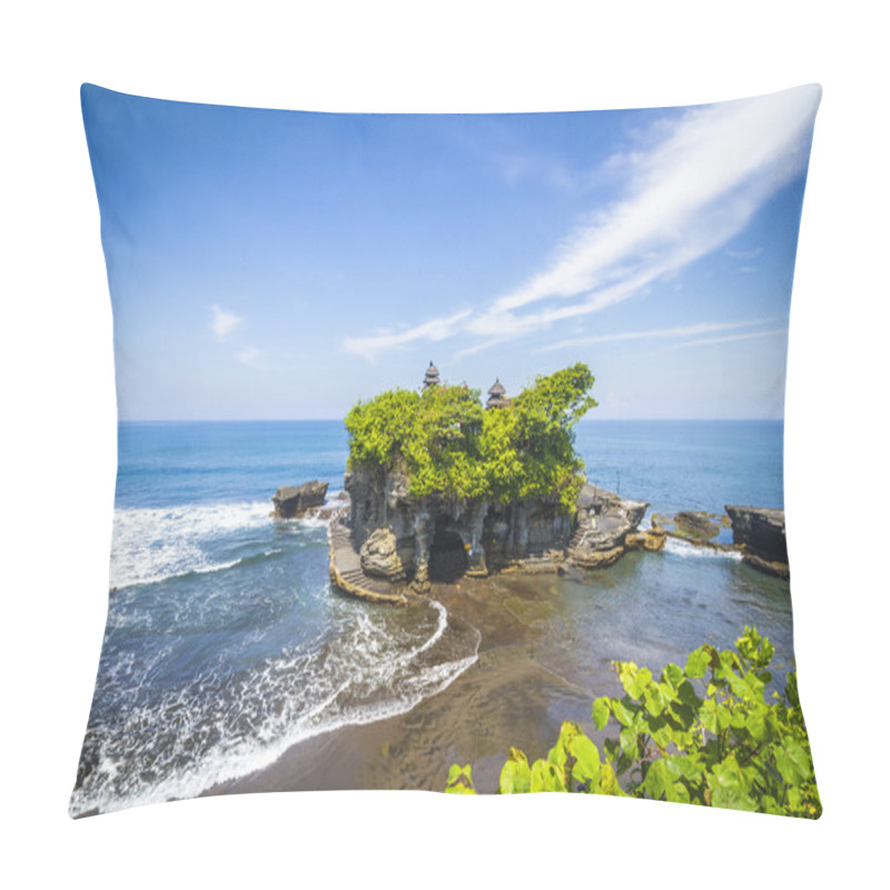 Personality  Tanah Lot Temple On Sea Pillow Covers