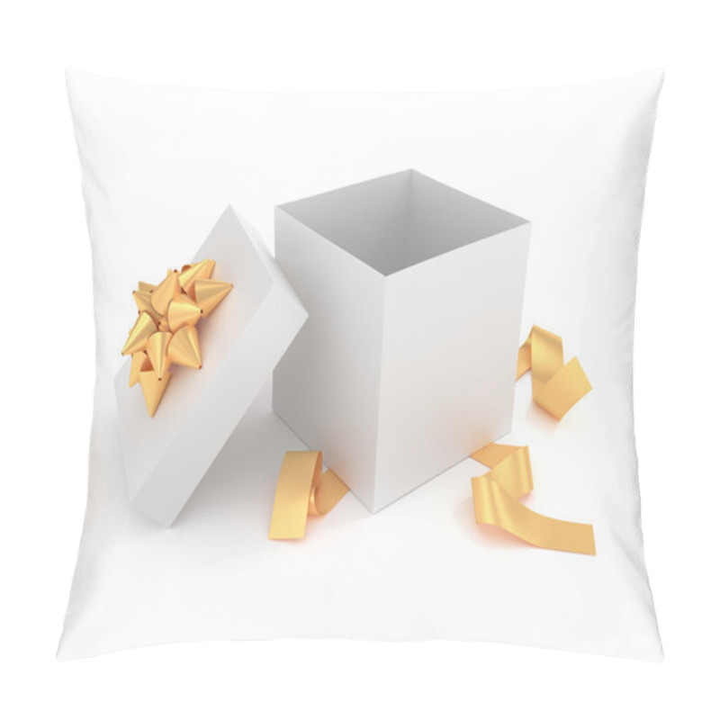 Personality  Big Opened Christmas Present Box Pillow Covers