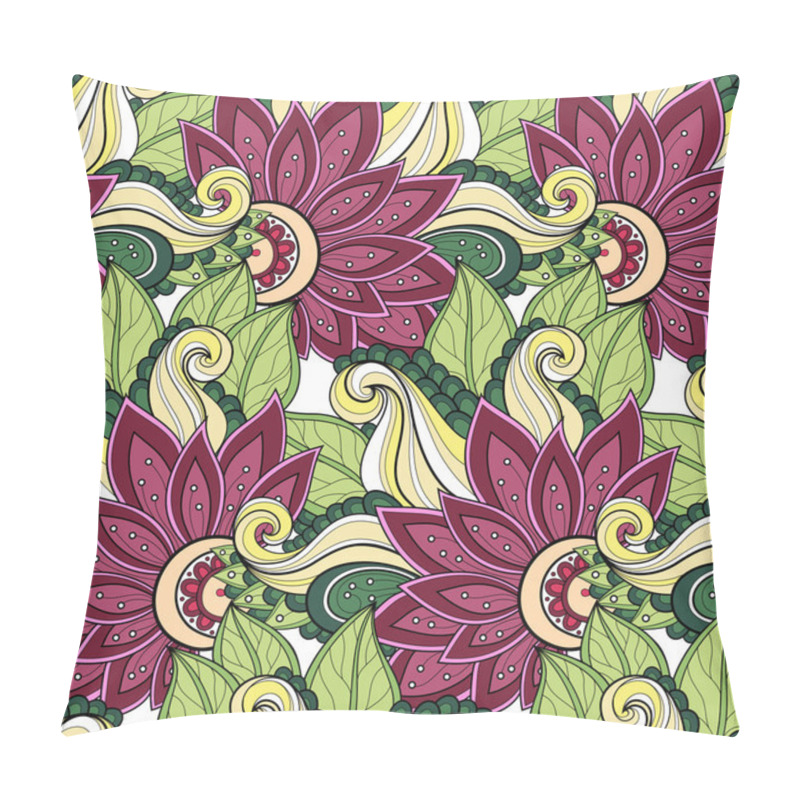 Personality  Seamless Floral Pattern Pillow Covers